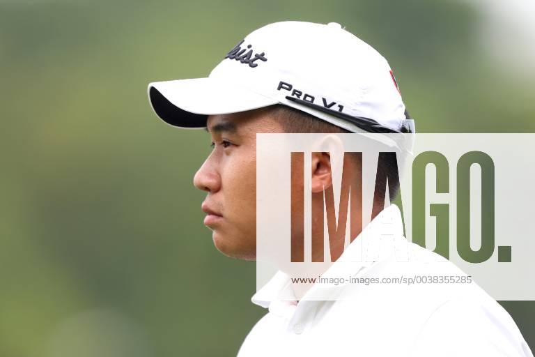 Singapore - Poom Saksansin of Thailand walks along the fairway of the 7th hole during the second round of the Singapore Open at the Serapong Course, Sentosa Golf Club. Golf 2019: Singapore Open - Second Round - ZUMAm170 88556246st