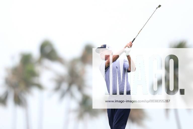 Singapore - Davis Love III of the United States plays a shot on the 7th hole during the second round of the Singapore Open at the Serapong Course, Sentosa Golf Club. Golf 2019: Singapore Open - Second Round - ZUMAm170 88556282st