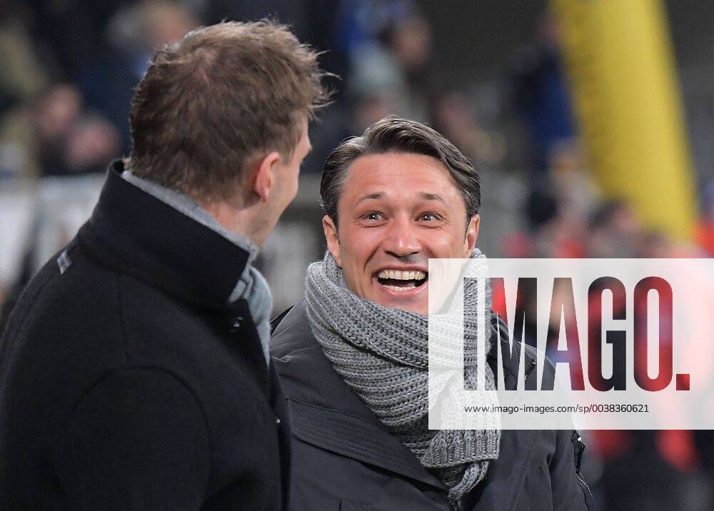 Football 1 Bundesliga TSG 1899 Hoffenheim FC Bayern Muenchen v l Trainer Julian Nagelsmann 1899 Hoffenheim Niko Kovac Trainer FC Bayern Muenchen Sinsheim