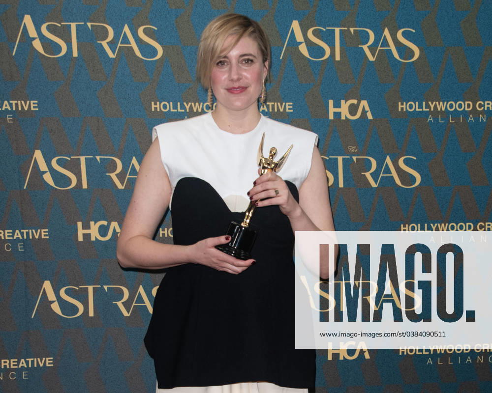GRETA GERWIG attends Hollwood Creative Alliance s Astra Film Awards at the Biltmore Hotel in Los Angeles, California Hollwood Creative Alliance s Astra Film Awards at the Biltmore Hotel in Los Angeles, California Los Angeles USA - ZUMAs247 20240106_zmp_s247_092
