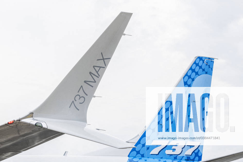 FAA Grounds 737 MAX 9 Fleet For Inspections After Alaska Airlines Incident File photo - The Boeing 737 MAX is the fourth generation of the Boeing 737, a narrow-body airliner manufactured by Boeing Commercial Airplanes a division of American company Boeing. It succeeds the Boeing 737 Next Generation and competes with the Airbus A320neo family. The new series was announced on August 30, 2011. Le Bourget, France, June 18, 2023. - The US Federal Aviation Administration (FAA) issued a directive on Saturday to temporarily ground 171 Boeing 737 MAX 9 aircraft for safety checks, following a mid-air cabin panel blowout forcing an Alaska Airlines aircraft to make an emergency landing. Photo by Thomas Arnoux ABACAPRESS.COM Le Bourget France