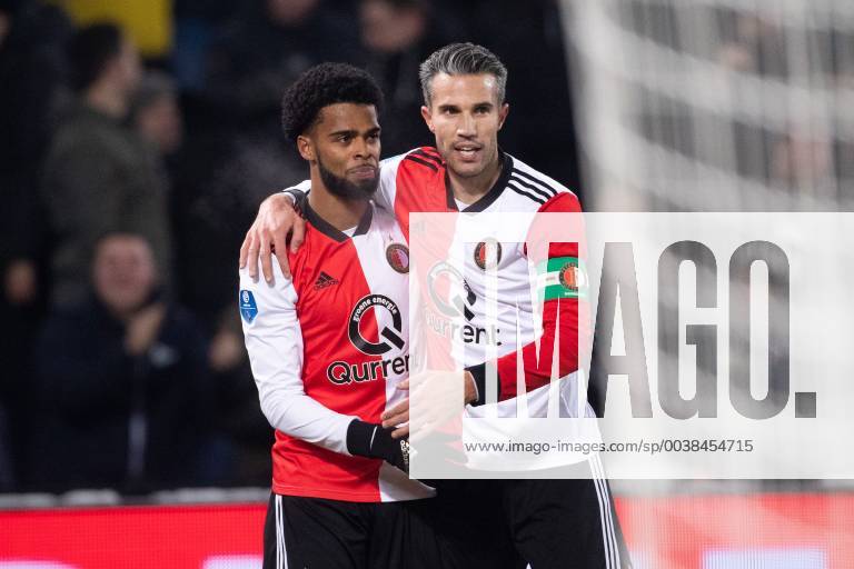 Jeremiah st. Juste of Feyenoord, Robin van Persie of Feyenoord during the Dutch Toto KNVB Cup quarter final match between Feyenoord Rotterdam and Fortuna Sittard at the Kuip on January 23, 2019 in Rotterdam, The Netherlands Dutch Toto KNVB Cup 2018 2019 Imagesx BodexMultimediaxIVx 13423370