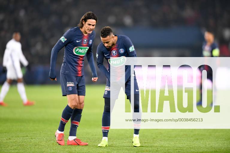 09 EDINSON CAVANI (PSG) - 10 NEYMAR JR (PSG) FOOTBALL : Paris SG vs Strasbourg - Coupe de France - 23 01 2019 AnthonyBIBARD FEP Panoramic