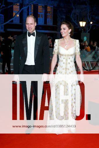 Prince William, Duke of Cambridge and Catherine, Duchess of Cambridge attend the EE British Academy Film Awards at Royal Albert Hall in London, UK. 1676604