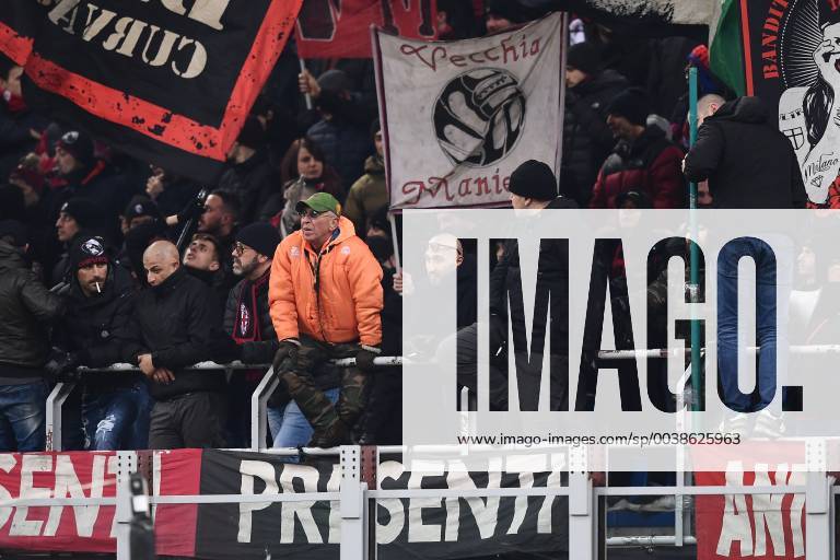 Mg Milano 29 01 2019 - Coppa Italia Milan-Napoli foto Matteo Gribaudi Image nella foto: tifosi Milan