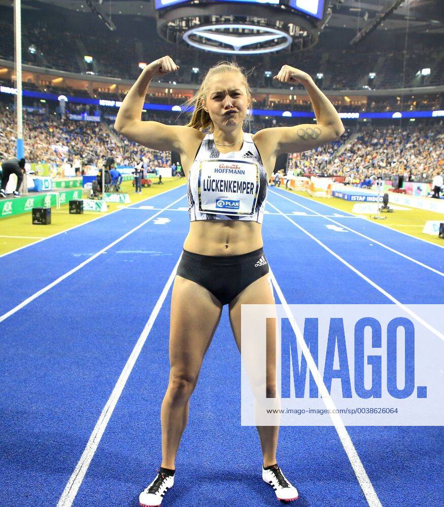 GER ISTAF Indoor 01 02 2019 Mercedes Benz Arena Berlin GER ISTAF Indoor in picture 60m Women Gina Lueckenkemper GER nordphotox xEngler nph00076