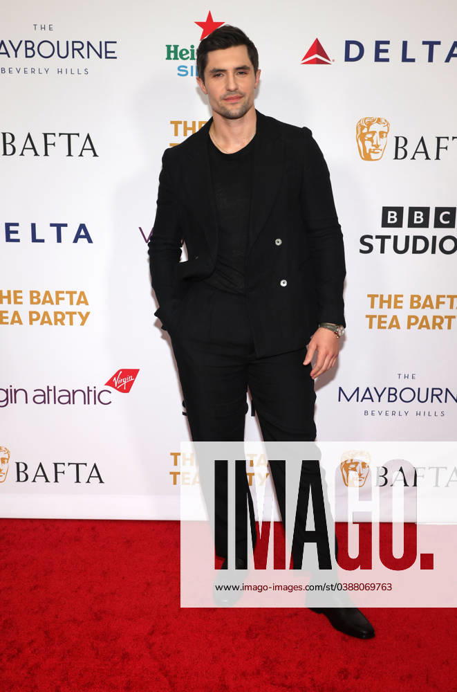 Celebrities attend The 2024 BAFTA Tea Party at The Maybourne Beverly Hills, United States Featuring: Phil Dunster Where: Beverly Hills, California, United States When: 13 Jan 2024 Credit: Faye s Vision Cover Images . NOT FOR USE BY NEWSPAPERS BASED IN THE UK.