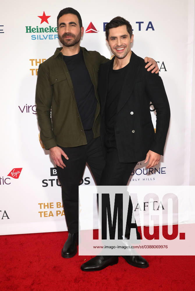 Celebrities attend The 2024 BAFTA Tea Party at The Maybourne Beverly Hills, United States Featuring: Brett Goldstein, Phil Dunster Where: Beverly Hills, California, United States When: 13 Jan 2024 Credit: Faye s Vision Cover Images . NOT FOR USE BY NEWSPAPERS BASED IN THE UK.