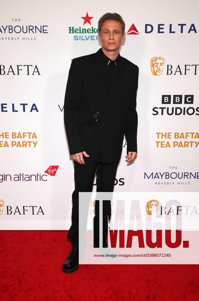 Celebrities attend The 2024 BAFTA Tea Party at The Maybourne Beverly Hills, United States Featuring: Matthias Schweighöfer Where: Beverly Hills, California, United States When: 13 Jan 2024 Credit: Faye s Vision Cover Images . NOT FOR USE BY NEWSPAPERS BASED IN THE UK.