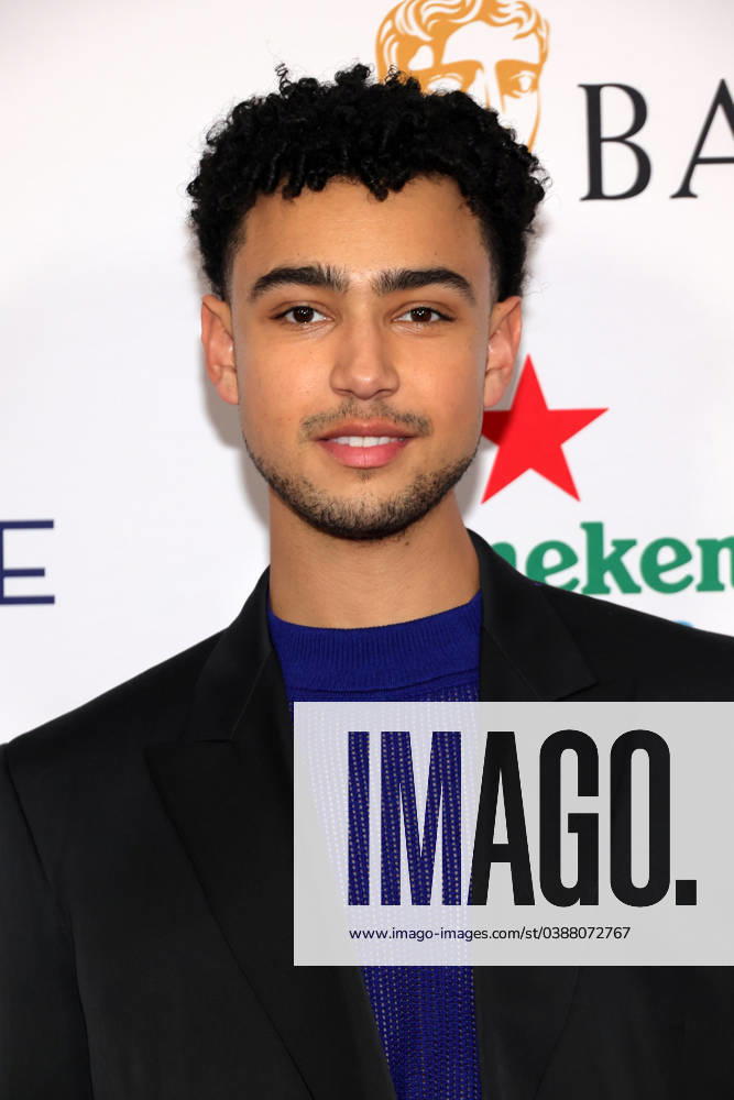 Celebrities attend The 2024 BAFTA Tea Party at The Maybourne Beverly Hills, United States Featuring: Archie Madekwe Where: Beverly Hills, California, United States When: 13 Jan 2024 Credit: Faye s Vision Cover Images . NOT FOR USE BY NEWSPAPERS BASED IN THE UK.