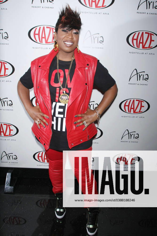Rapper Missy Elliott hosts the evening at HAZE Nightclub in Las Vegas 96779, LAS VEGAS, NEVADA - Thursday May 16, 2013. Rapper Missy Elliott hosts the evening at HAZE Nightclub in Las Vegas. , Credit:CPA, PacificCoastNews.com Avalon United States, Las Vegas