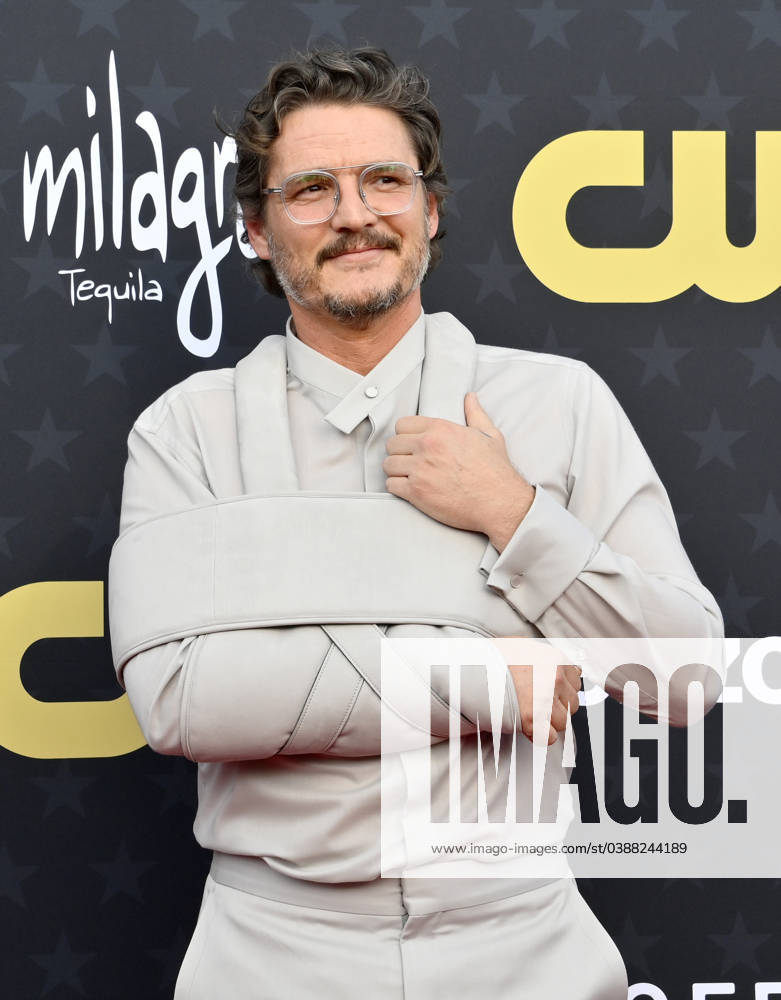Bilder des Jahres 2024, Entertainment 01 Januar Entertainment Themen der Woche KW02 Pedro Pascal attends the 29th annual Critics Choice Awards at the Barker Hanger in Santa Monica, California on Sunday, January 14, 2024. LAP20240114042 JIMxRUYMEN