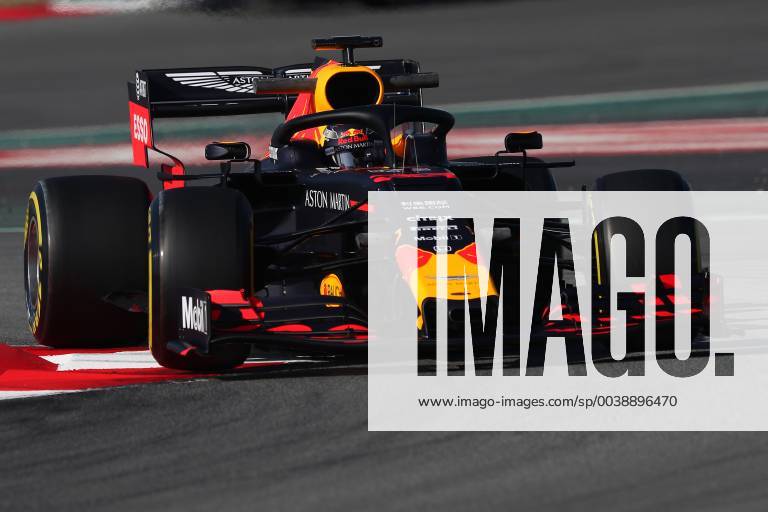 Max Verstappen Aston Martin Red Bull Racing RB15 Montmelo Barcelona 18-02-2018 Circuit de Catalunya Formula 1 Test 2019 Foto Federico Basile Insidefoto federicoxbasile