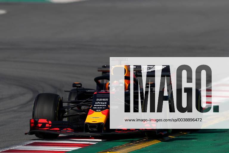 Max Verstappen Aston Martin Red Bull Racing RB15 Montmelo Barcelona 18-02-2018 Circuit de Catalunya Formula 1 Test 2019 Foto Federico Basile Insidefoto federicoxbasile