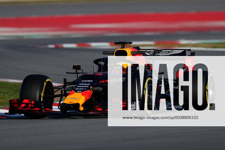 33 Max Verstappen Aston Martin Red Bull Racing Honda. Montmelo Barcelona 18-02-2019 Circuit de Catalunya Formula 1 Test 2019 Foto Federico Basile Insidefoto federicoxbasile