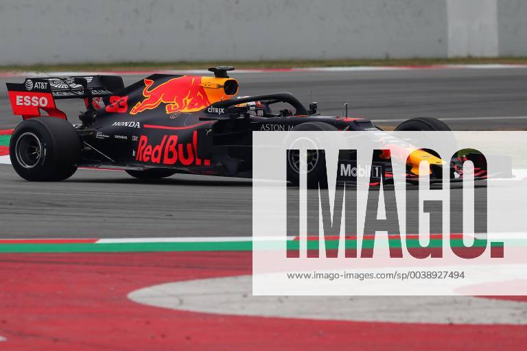 33 Max Verstappen Aston Martin RedBull Racing Honda. Montmelo Barcelona 20 02 2019 Circuit de Catalunya Formula 1 Test 2019 Foto Federico Basile Insidefoto federicoxbasile