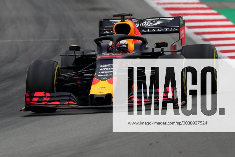 33 Max Verstappen Aston Martin RedBull Racing Honda. Montmelo Barcelona 20 02 2019 Circuit de Catalunya Formula 1 Test 2019 Foto Federico Basile Insidefoto federicoxbasile