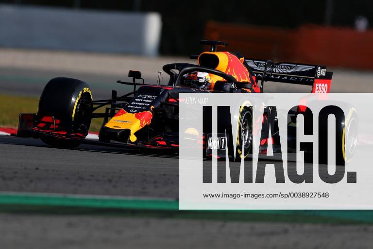 33 Max Verstappen Aston Martin RedBull Racing Honda. Montmelo Barcelona 20 02 2019 Circuit de Catalunya Formula 1 Test 2019 Foto Federico Basile Insidefoto federicoxbasile