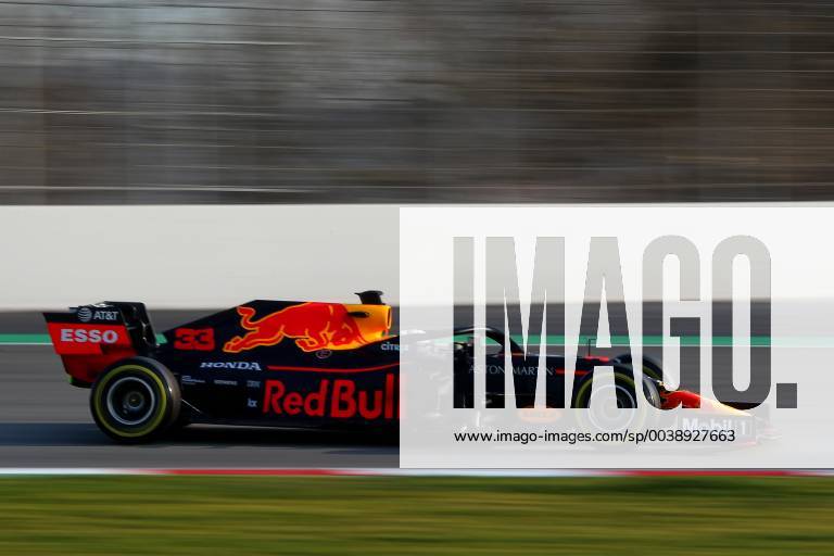 33 Max Verstappen Aston Martin RedBull Racing Honda. Montmelo Barcelona 20 02 2019 Circuit de Catalunya Formula 1 Test 2019 Foto Federico Basile Insidefoto federicoxbasile