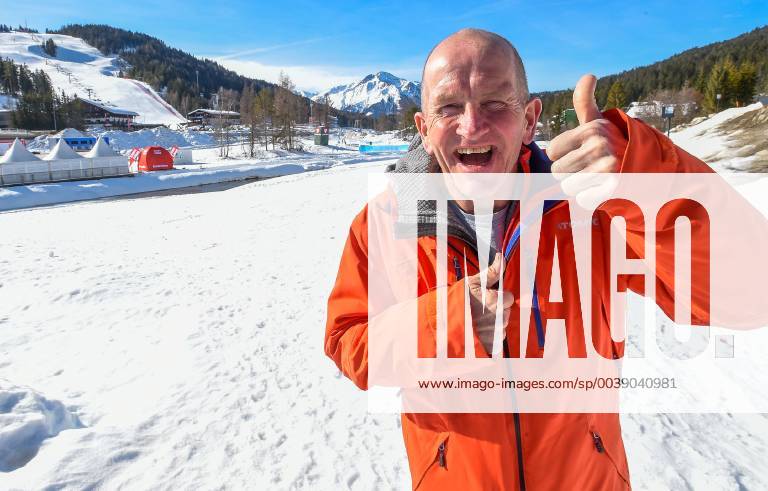 Seefeld AUT FIS World Championships Nordic Ski Seefeld 2019 in picture Eddie the Eagle during the FIS Nordic Ski World Championships 2019 Seefeld Austria on 2019 02 27 Seefeld EX_SPI