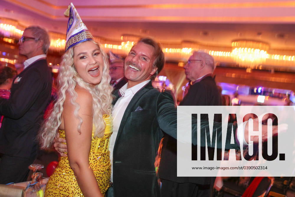 Lower Saxony, Hanover, 20 01 2024, Gala premiere of the Lindener Narren in the ballroom of the Maritim Airport Hotel, Sandra and Sascha Czok ,