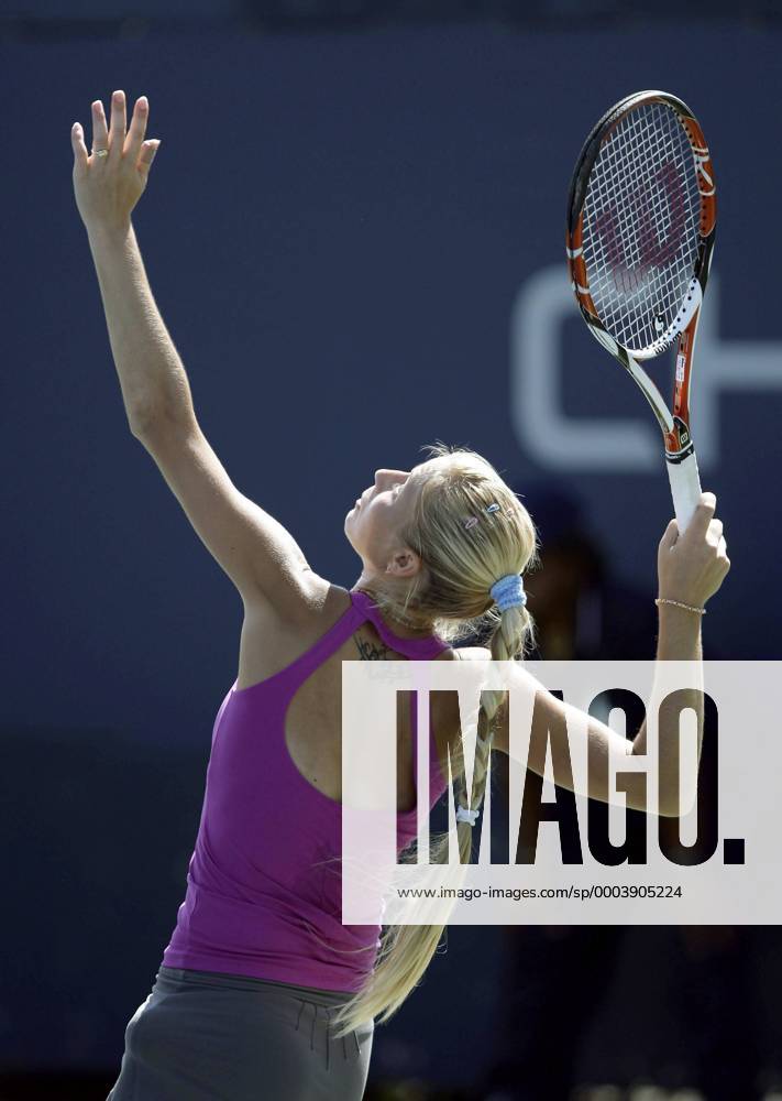 Alona Bondarenko (Ukraine) Tennis Damen US Open 2008, Grand Slam, WTA Tour Einzelbild Flushing Meadows New York NY N Y