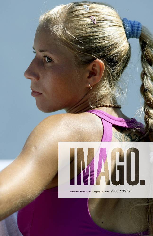 Alona Bondarenko (Ukraine) Tennis Damen US Open 2008, Grand Slam, WTA Tour Einzelbild Flushing Meadows New York NY N Y