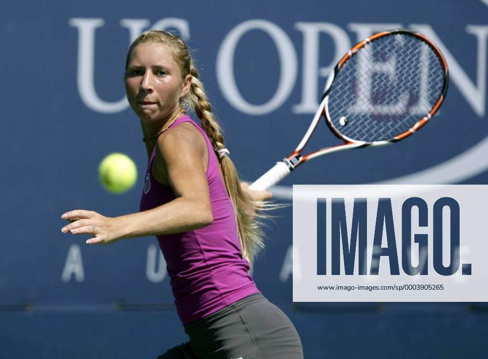 Alona Bondarenko (Ukraine) Tennis Damen US Open 2008, Grand Slam, WTA Tour Einzelbild Flushing Meadows New York NY N Y