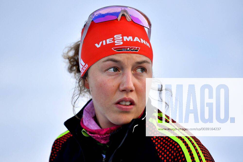 Preview Biathlon World Championships 2019 in Oestersund SWE Archive photo Laura DAHLMEIER GER Action single picture cut single motif Portrait Portrait Portrait t 7 5km Sprint of the women Women on 17 01 2019 IBU Biathlon World Cup 2019 in Ruhpolding Season 2018 19 Â