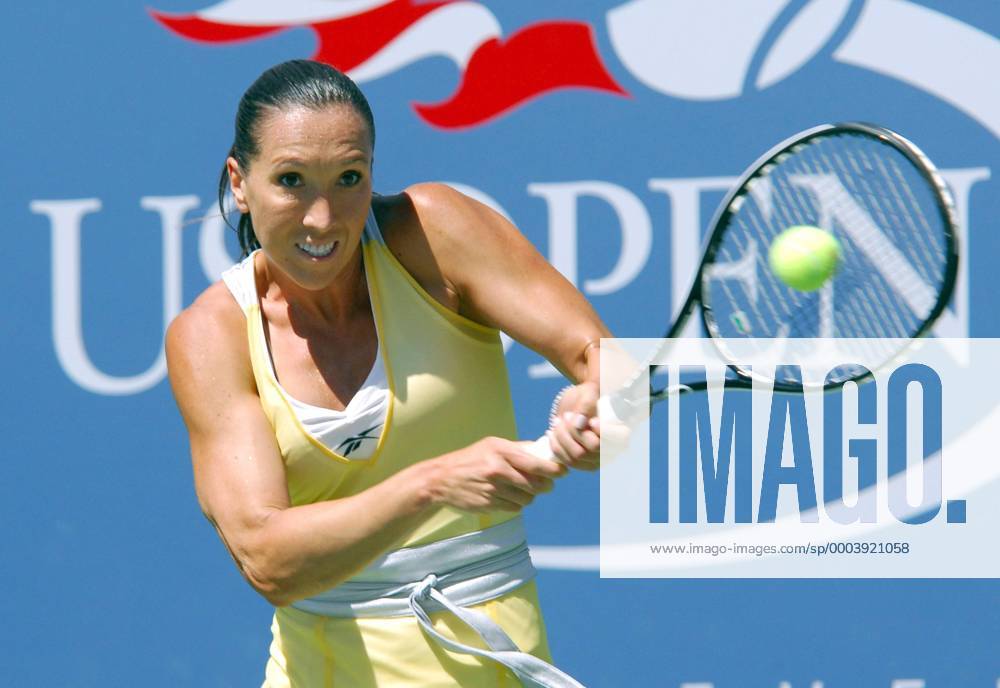 Jelena Jankovic (Serbien) Tennis Damen US Open 2008, Grand Slam, WTA Tour Einzelbild Flushing Meadows New York, NY, N Y Dynamik,