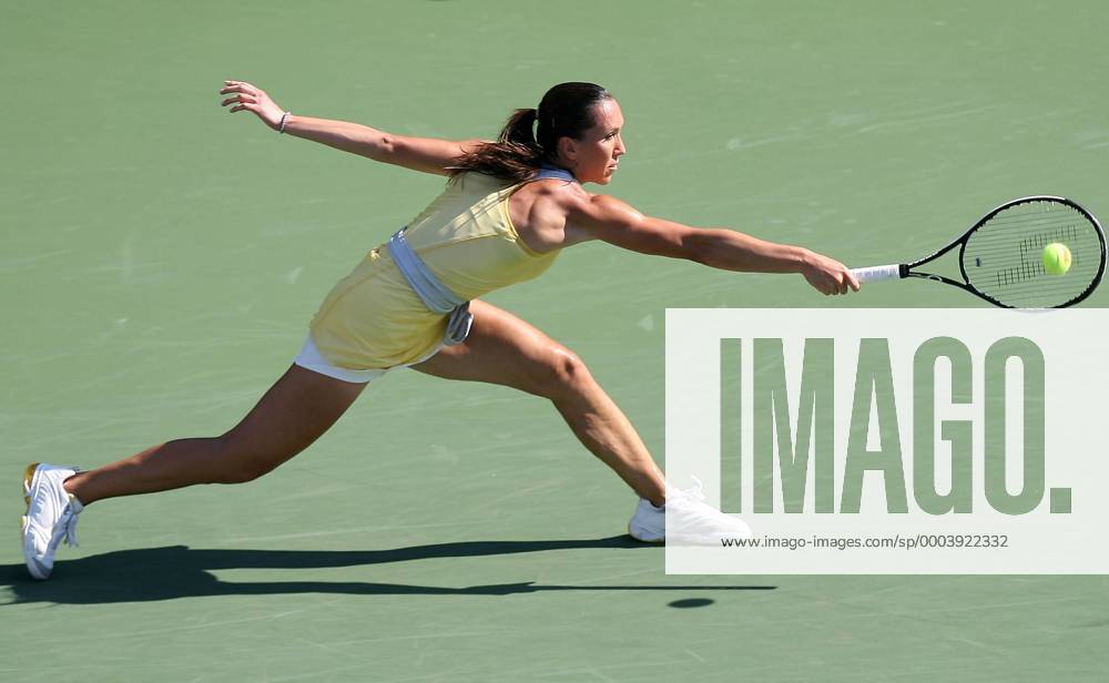 Jelena Jankovic (Serbien) - Tennis Damen US Open 2008, Grand Slam, WTA Tour Einzelbild Flushing Meadow New York, NY N Y Dynamik,