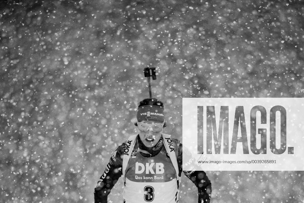 Laura Dahlmeier of Germany during the Women s 10 km Pursuit during the IBU World Championships Biathlon on March 10 2019 in Östersund Photo Petter Arvidson BILDBYRAN kod PA 92254,