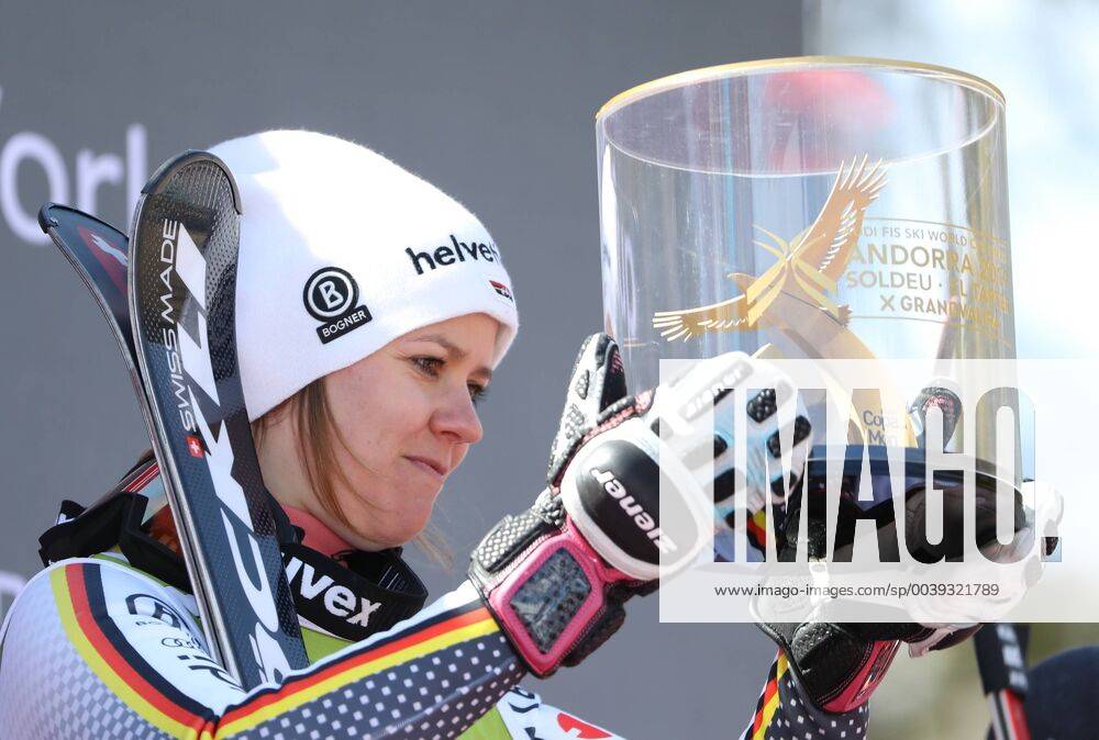 KW11 ALPINE SKIING - FIS WC Final Soldeu SOLDEU,ANDORRA,14.MAR.19 - ALPINE SKIING - FIS World Cup Final, Super G, ladies. Image shows Viktoria Rebensburg (GER). Keywords: Stoeckli. GEPAxpictures xAndreasxPranter