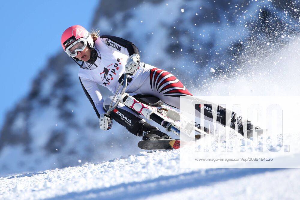 KW12 SKIBOB - FISB World Championships 2019 TROEPOLACH,AUSTRIA,22.MAR.19 - SKIBOB - FISB World Championships 2019 Nassfeld, Super G, ladies. Image shows Lisa Zaff (AUT). GEPAxpictures xMathiasxMandl