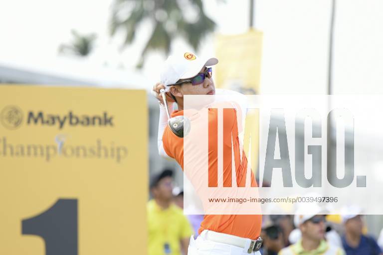 Kuala Lumpur, Malaysia - Jazz Janewattananond of Thailand hits his tee-shot on the 1st hole on Day Four of the Maybank Championship at Saujana Golf and Country Club on March 24, 2019 in Kuala Lumpur, Malaysia. Maybank Championship 2019 - Day Four In Kuala Lumpur - ZUMAn230 20190324_zaa_n230_075