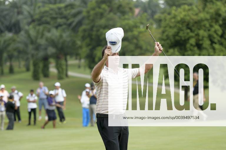 Kuala Lumpur, Malaysia - Scott Hend of Australia reacts on the 18th hole after he wins the Maybank Championship 2019 at Saujana Golf and Country Club on March 24, 2019 in Kuala Lumpur, Malaysia. Scott Hend Wins The Maybank Championship 2019 - ZUMAn230 20190324_zaa_n230_117