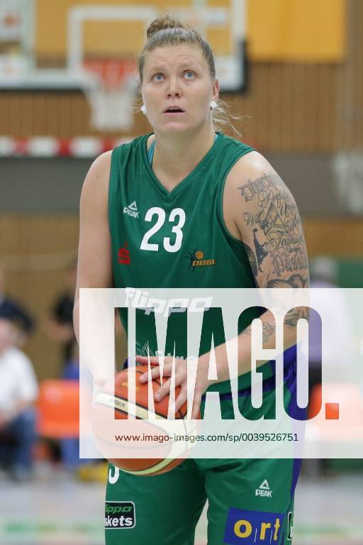 Göttingen Sporthalle Felix Klein Gymnasium 23 09 18 Basketball DBBL Season 2018 19 DBBL Cup Round 2 Flippo Baskets BG 74 Göttingen vs. Chemcats Chemnitz Picture 23 Klaudia Grudzien Flippo Baskets BG 74 xsmmpJPGx