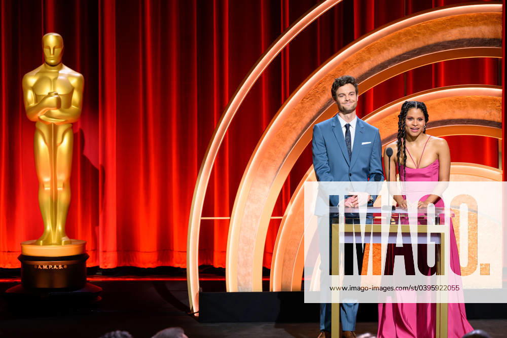 Bilder des Jahres 2024, Entertainment 01 Januar Entertainment Themen der Woche KW04 Oscarverleihung 2024, Bekanntgabe der Nominierungen January 23, 2024 - Beverly Hills, California, U.S. - Oscar nominations 2024 are in as Zazie Beetz and Jack Quaid announced the nominations for the 96th Academy Awards. Beverly Hills U.S. - ZUMAz03_ 20240123_shv_z03_357