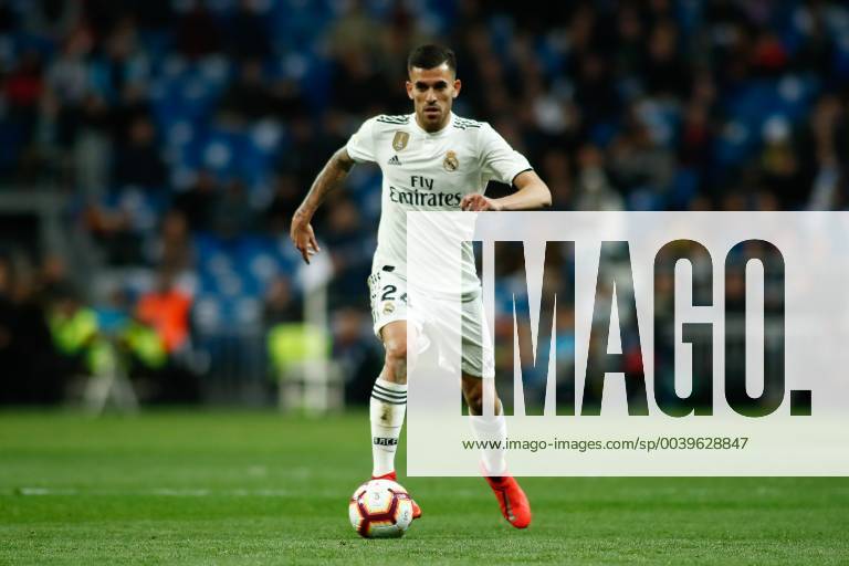 Madrid, MADRID, SPAIN - Dani Ceballos of Real Madrid during the spanish championship, La Liga, football match played between Real Madrid and SD Huesca at Santiago Bernabeu Stadium in Madrid, Spain, on March 31, 2019. Soccer: La Liga - Real Madrid v Huesca - ZUMAa181 20190331_zaa_a181_079