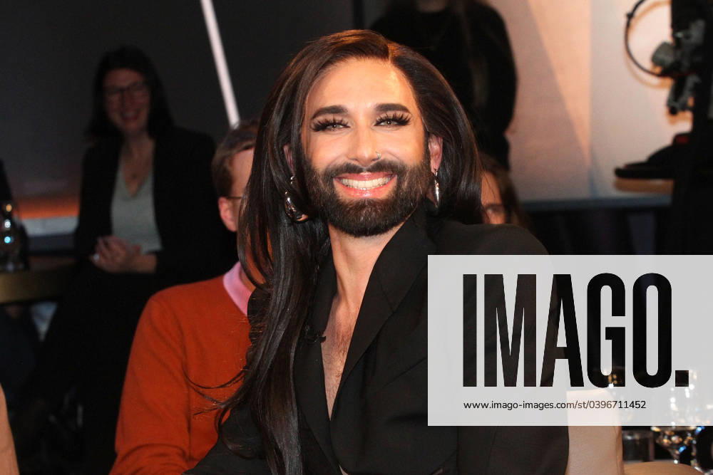 Conchita Wurst, Tom Neuwirth at the NDR Talk Show on 26 01 2024 in Hamburg NDR Talk Show on 26 01 2024 in Hamburg
