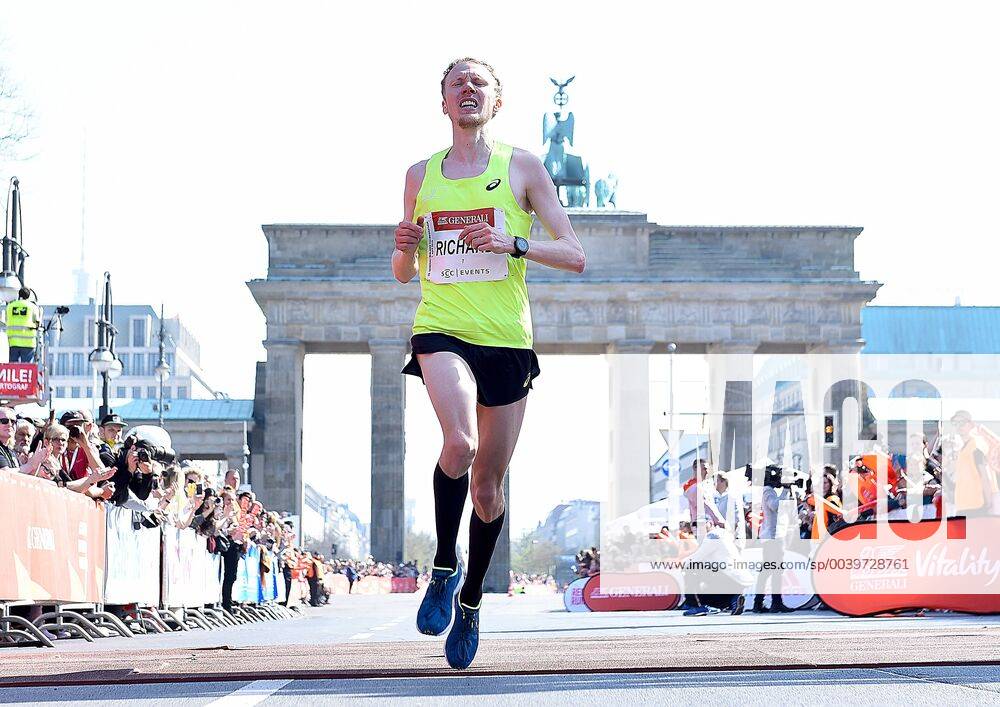 Athletics Marathon Berlin Half Marathon 2019 v l best German runner winner place 5 Richard Ringer GER 39 Generali Berlin Half Marathon Berlin