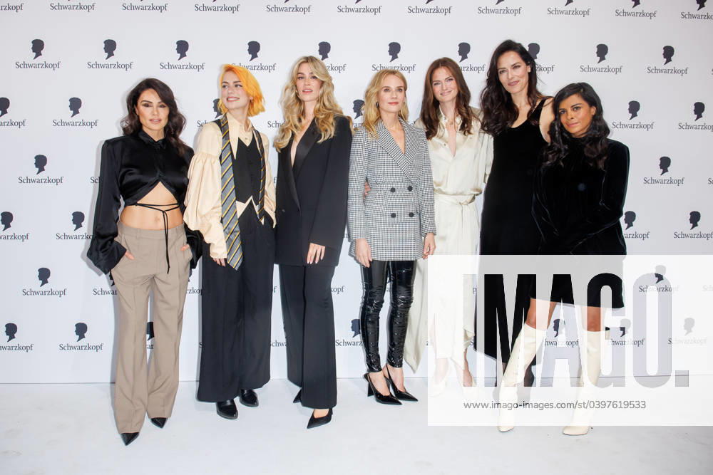 Schwarzkopf Event FOR EVERY YOU Nazan Eckes, Alli Neumann, Swantje Paulina, Diane Kruger, Mini Anden, Ana Ivanovic and Collien Ulmen Fernandes at the Schwarzkopf Event FOR EVERY YOU at the Bolle Festsäle on 29 01 2024 in Berlin