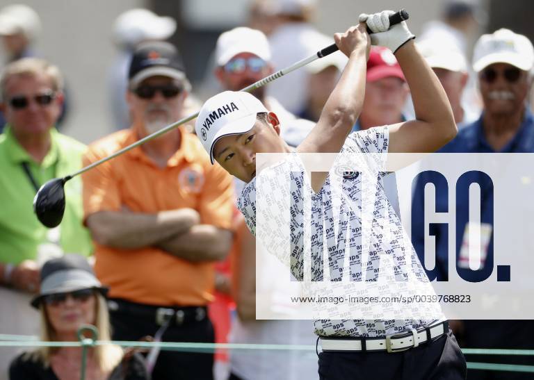 Golf: Masters Tournament Shugo Imahira of Japan plays a practice round for the Masters Tournament at Augusta National Golf Club in Augusta, Georgia, on April 8, 2019.