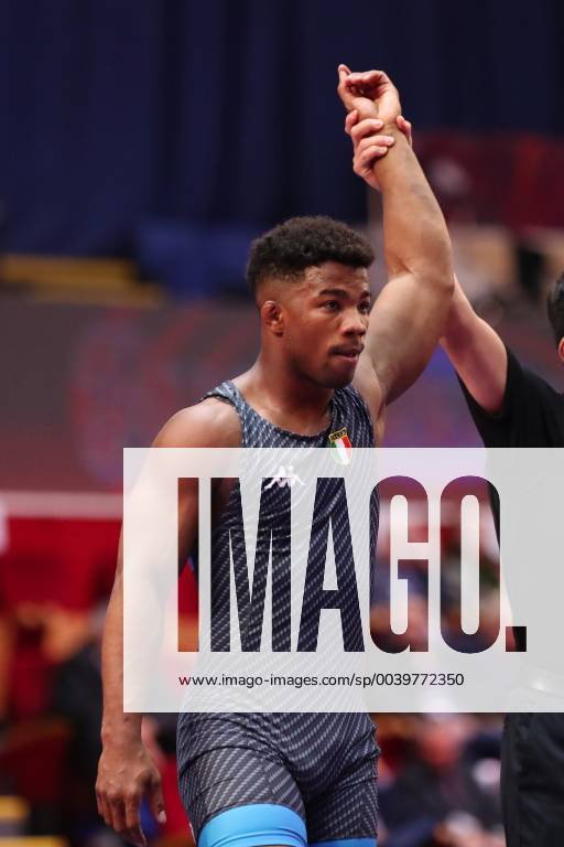 Wrestling European Championships 2019 09 04 2019 Bucharest Freestyle Day Two 74kg Freestyle Frank CHAMIZO MARQUEZ blue ITA
