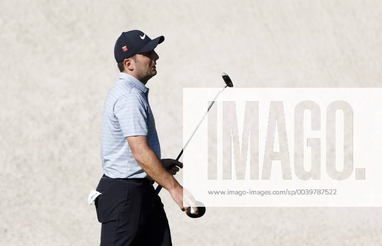Francesco Molinari of Italy walks with his putter on the 13th green at practice on the Wednesday before the 2019 Masters Tournament at Augusta National Golf Club in Augusta, Georgia, on April 10, 2019. AUG20190410106 JOHNxANGELILLO