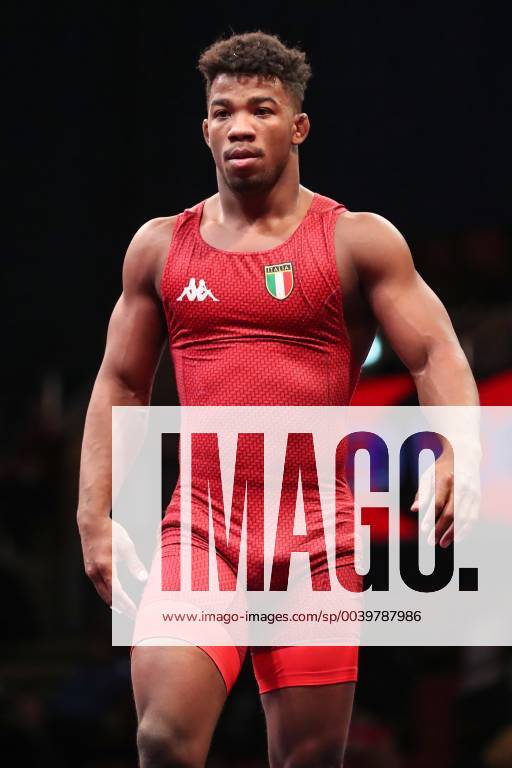 Wrestling European Championships 2019 10 04 2019 Bucharest Freestyle Wrestling 74kg Freestyle Gold Medal Match Frank CHAMIZO MARQUEZ red ITA