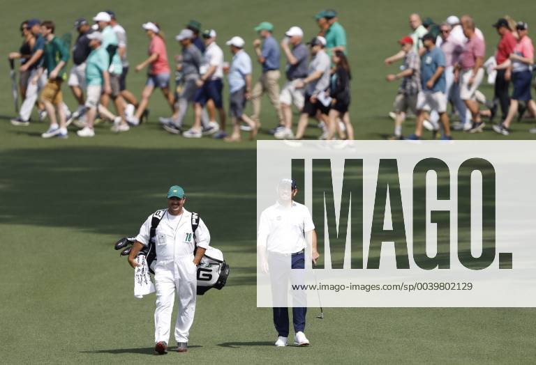 Louis Oosthuizen walks up the 2nd hole fairway in the first round at the 2019 Masters Tournament at Augusta National Golf Club in Augusta, Georgia, on April 11, 2019. AUG20190411120 JOHNxANGELILLO