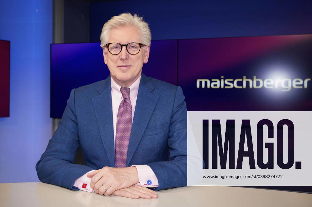 Theo Koll on the ARD talk show maischberger in Studio Berlin Adlershof Berlin, 31 01 2024 Foto:xT.xBartillax xFuturexImagex maischberger3101_4123