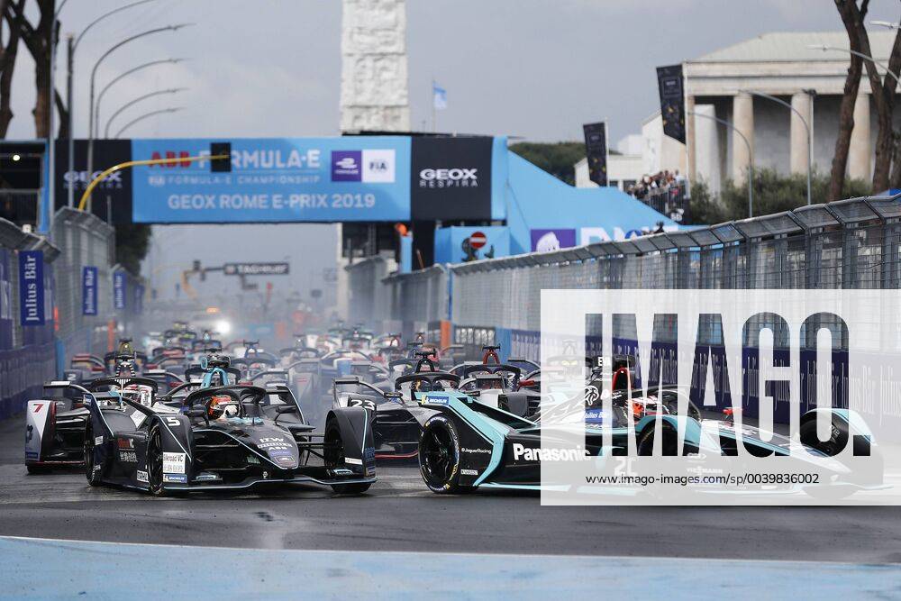 Formel E, ePrix in Rom Photo Vincenzo Livieri - LaPresse 13-04-2019 Rome (Italy) 2019 GEOX Rome E-Prix race