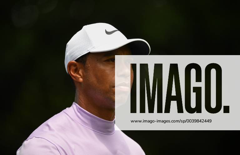 Tiger Woods watches his drive off of the second tee during the third round of the Masters Tournament at Augusta National Golf Club in Augusta, Georgia, on April 13, 2019. AUG20190413309 KEVINxDIETSCH